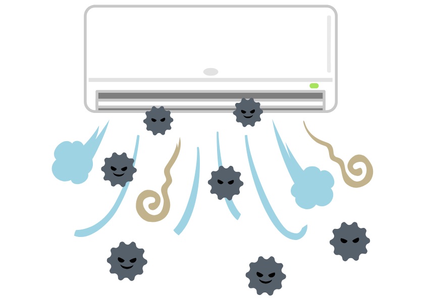 Moldy AC Unit Animation