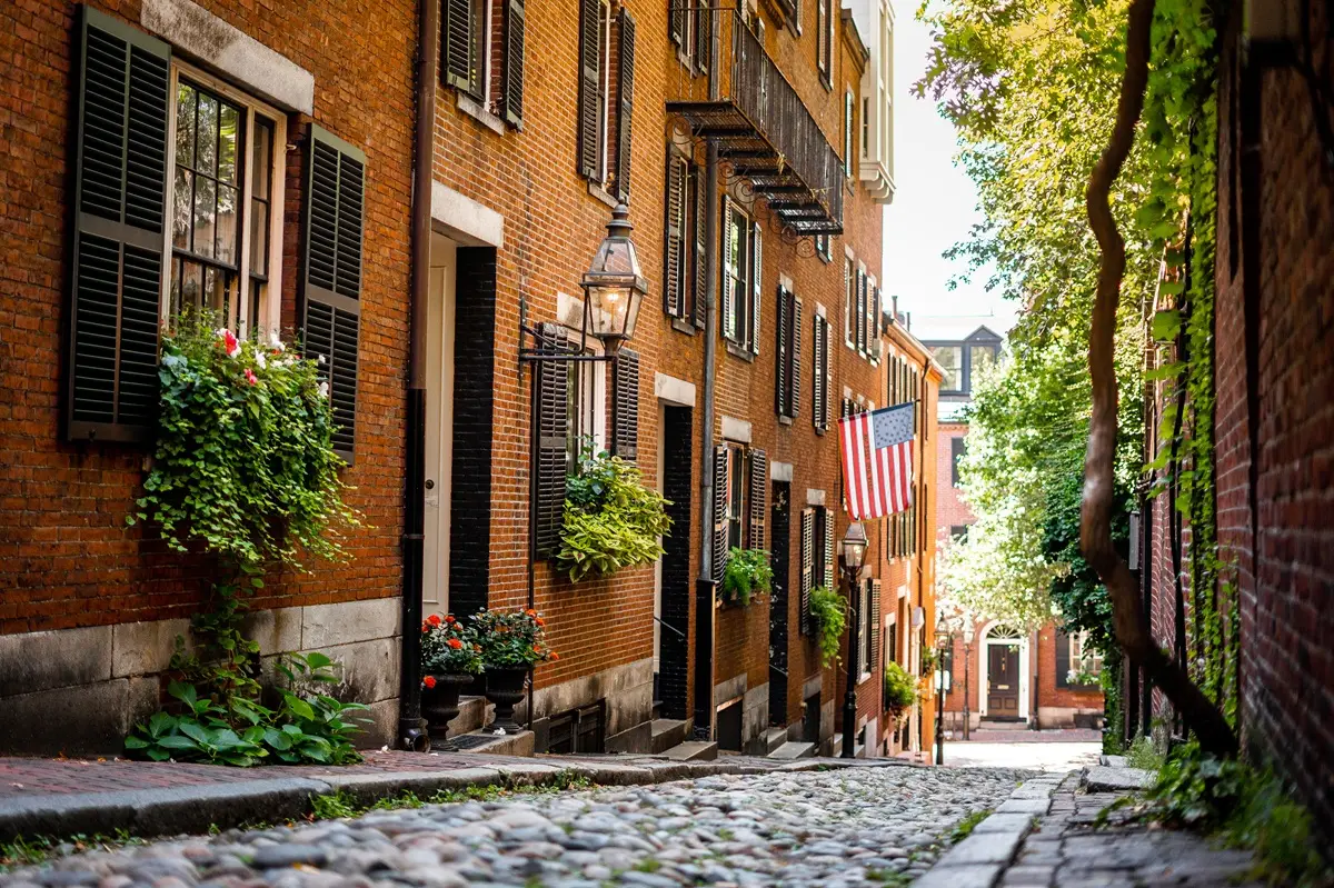 Acorn Street, Boston, MA