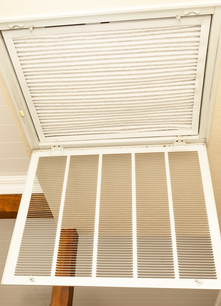 Clean Air Filter Shows Good Air Quality