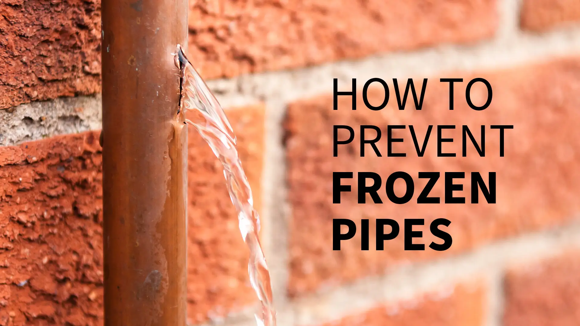 How to Prevent Frozen Pipes HomeWorks Energy
