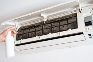AC Unit with Mold