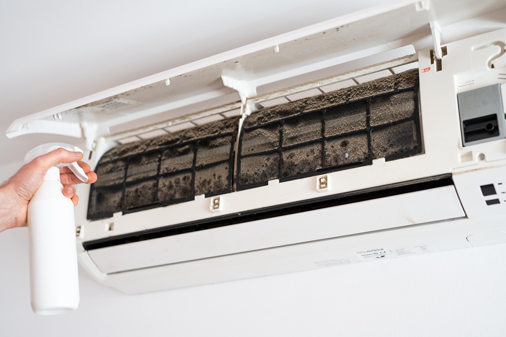 AC Unit with Mold