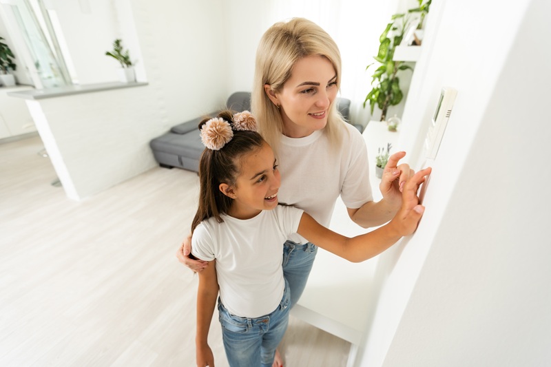 Mother Daughter Programmable Thermostat