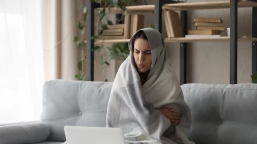 Woman Shivering in Cold House Because Furnace Won't Turn On