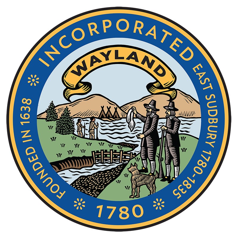 Wayland, MA town seal - HomeWorks' partner in energy efficiency
